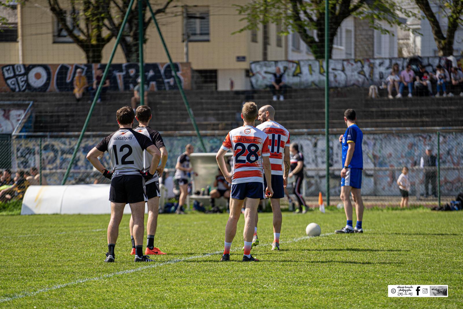 Action de jeu — football gaélique masculin